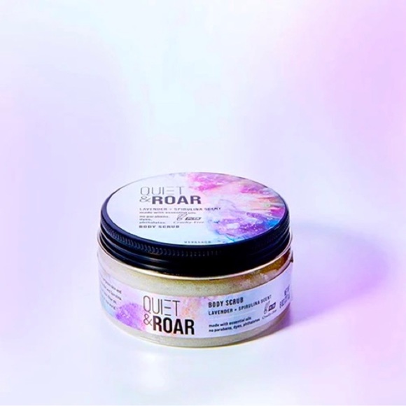 New Set of 2 Lavender & Spirulina Essential Oils Body Scrub - Picture 2 of 2